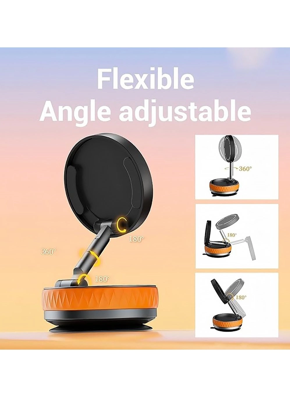 Rotatable Car Suction Phone Mount