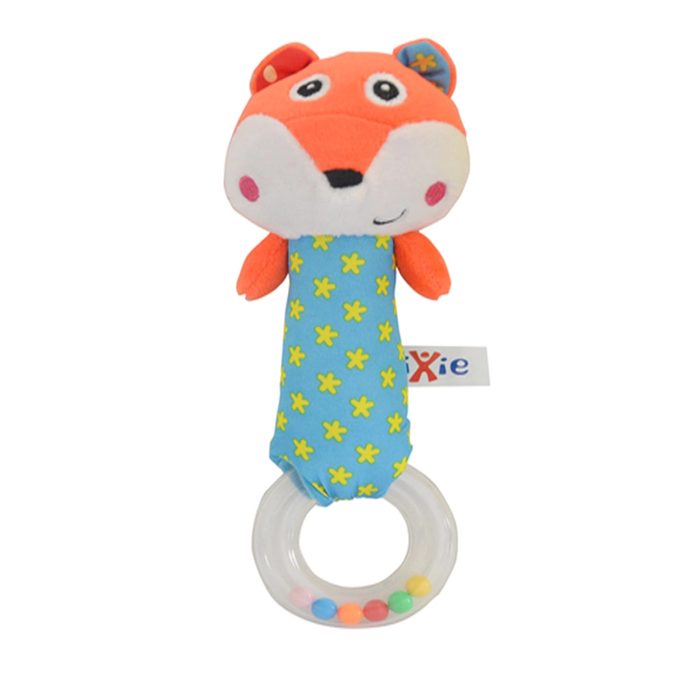 Pixie Baby Fox Rattle Toy - Suitable for 0 month & above Fabric material