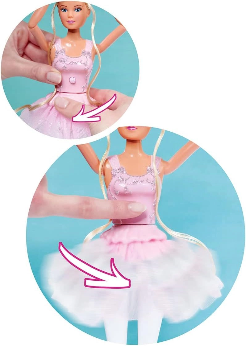 Steffi Love Dancing Ballerina - 29 cm Pink Ages 3+