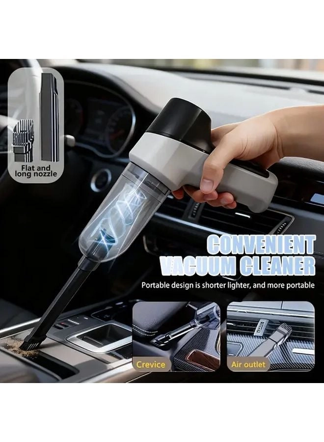 4-in-1 Wireless Handheld Vacuum Cleaner - 2000mAh