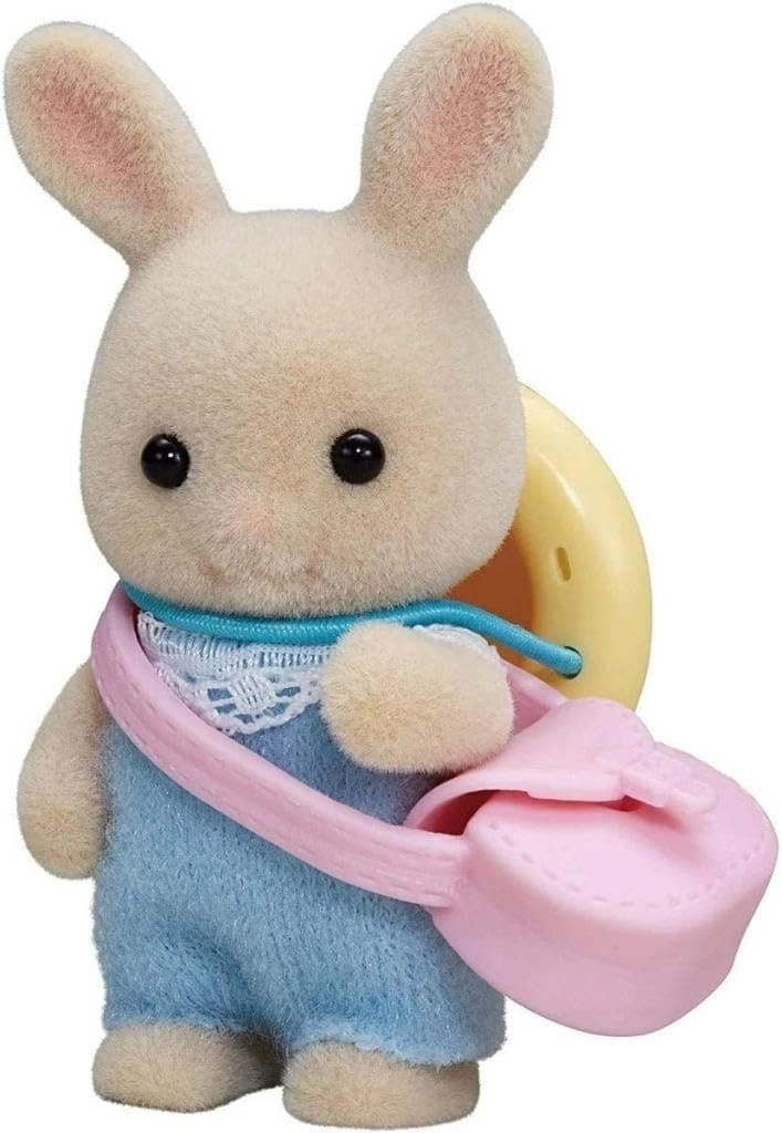 Sylvanian Families EPOCH Milk Rabbit Baby - Orange 10 cm