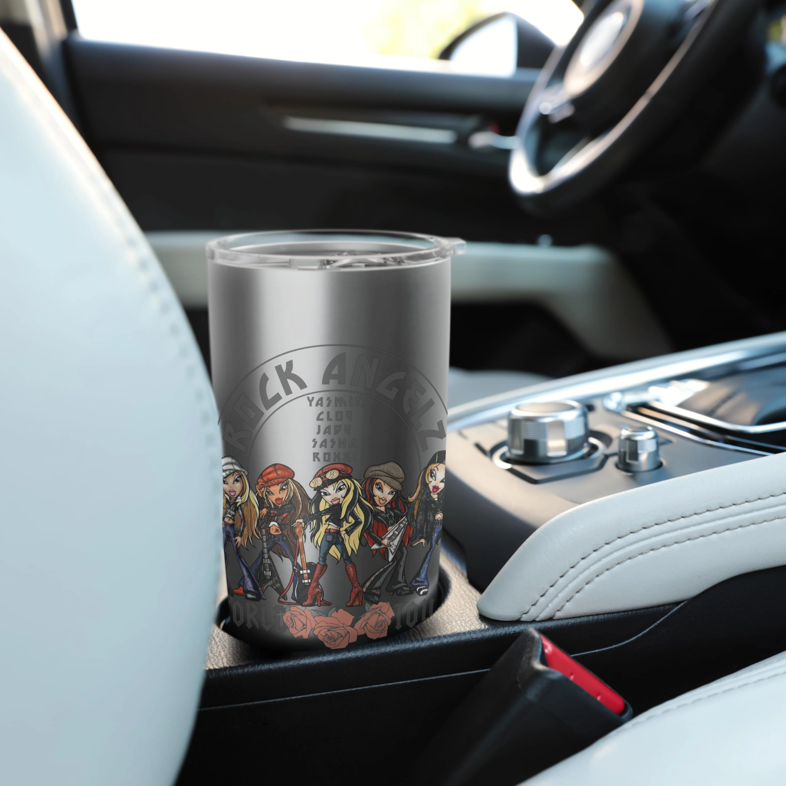 Stainless Steel Rock Angelz World Tour 2005 Poster Insulated Tumbler - 591ml