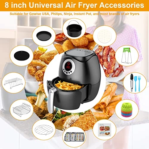 Fryer Silicone Pot - Stainless Steel + Silicone