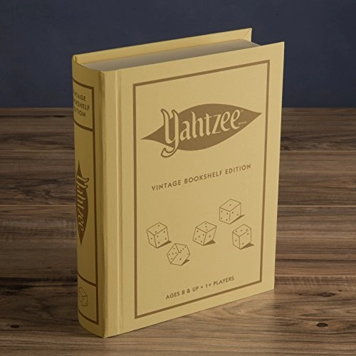 Yahtzee: Vintage Bookshelf Edition