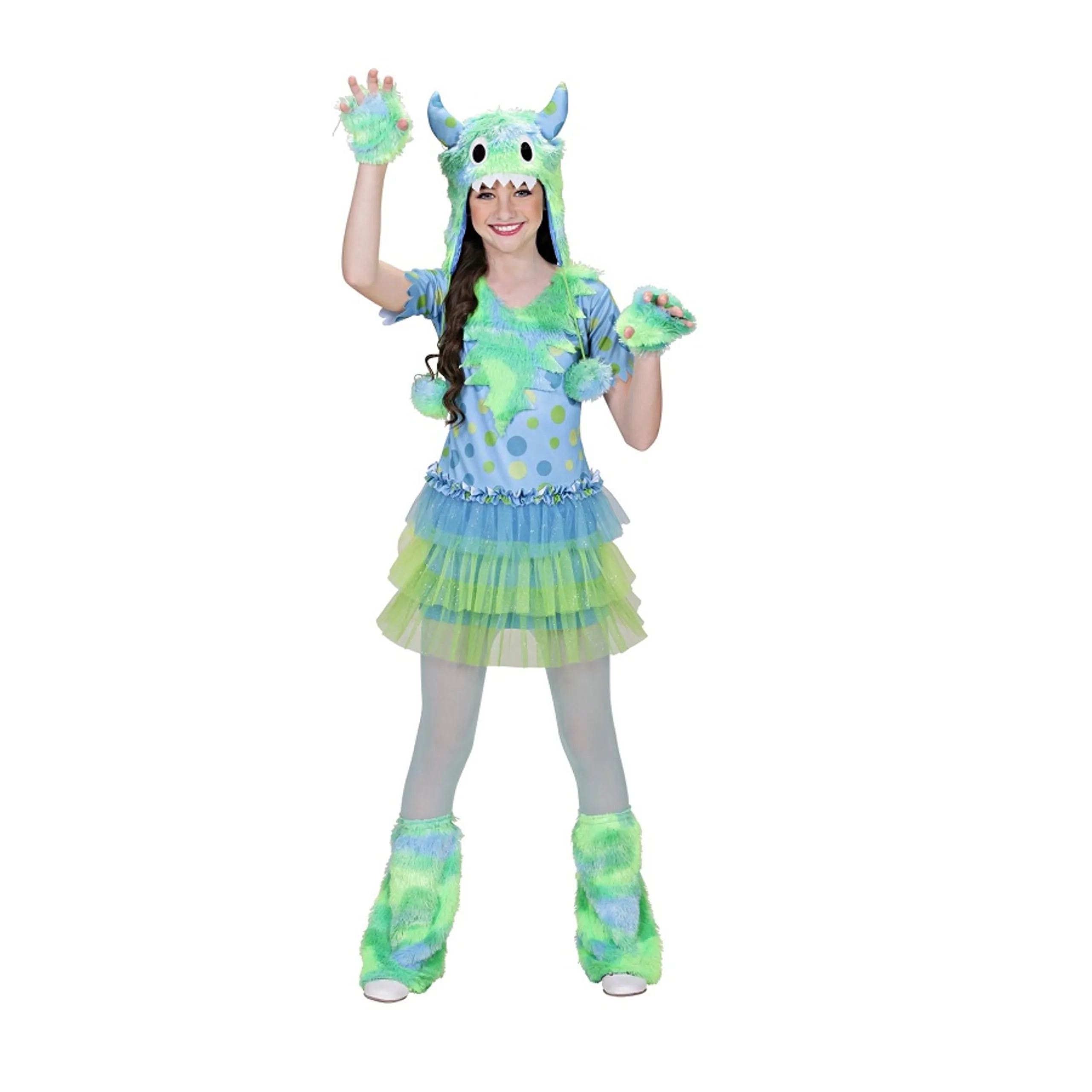 Monster Girl Dress - Pack of 1 Kids of ages 3-7 years. One size