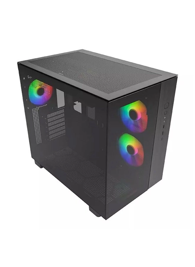 Montech KING-65-PRO - Tempered Glass Side Panel Mid Tower