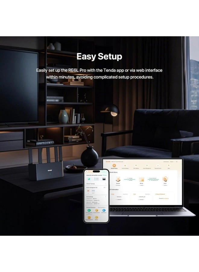 RE6L Pro - 5,011Mbps WiFi 7 <topwi-fistandard>, <wlandatatransferratemax>