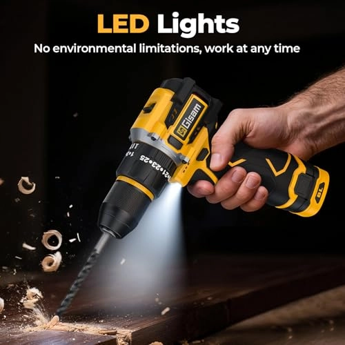 Cordless Drill - 16.8V 2.0Ah 65Nm Brushless