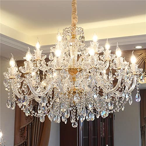 Zinc Alloy Chandelier - Black three-tone light