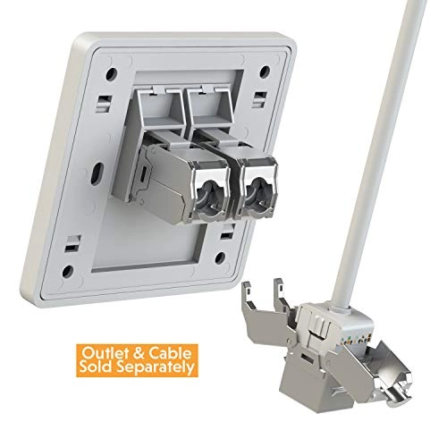 RJ45 Connectors - Cat6A 2 Pack Shielded