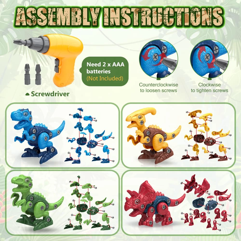 Dinosaur Toys - 3-7 years