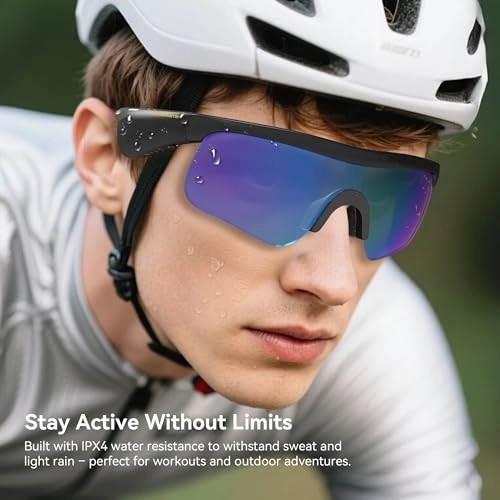 2025 Upgraded Smart Bluetooth Glasses - Touch Control 12H Battery
