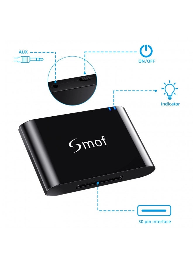 30 Pin Bluetooth Adapter Receiver