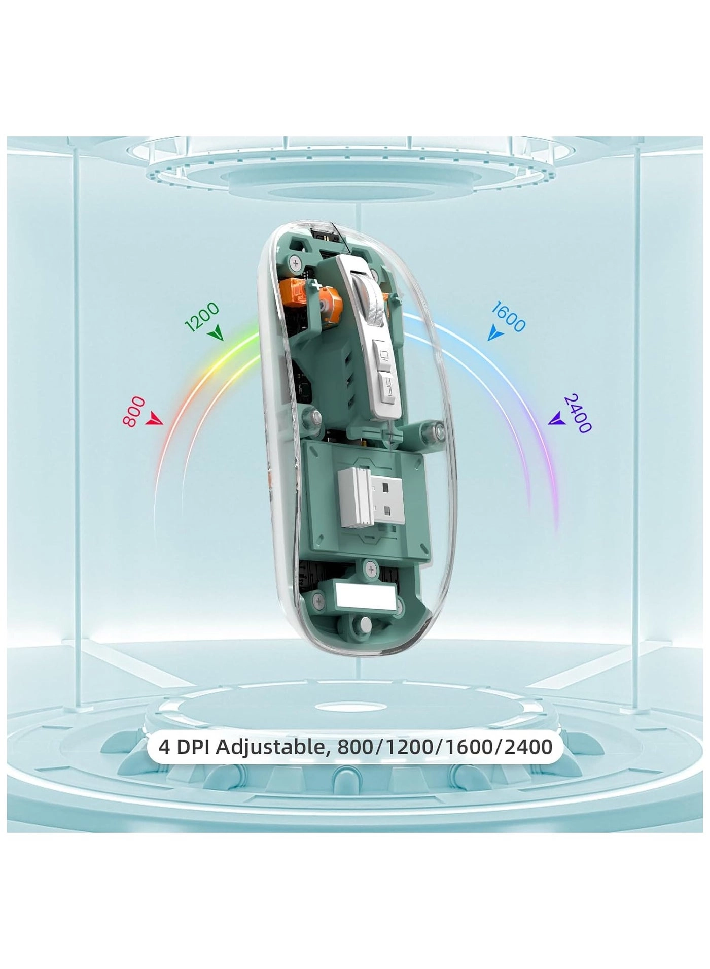 Wireless Mouse - 2.4G Bluetooth