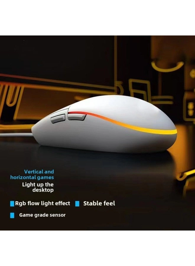 G102 Second-generation RGB Breathing Light E-sports Game Mouse - Wired
