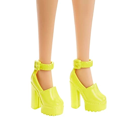 Barbie Fashionistas - Braces Blonde Rainbow Dress Ages 3+