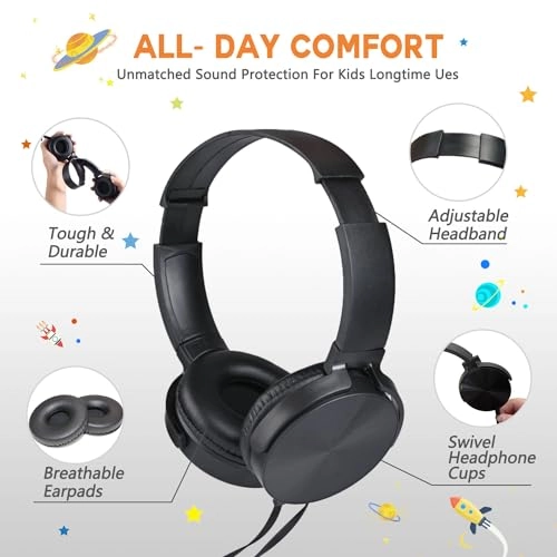 HY450 Wired Headphone Pack