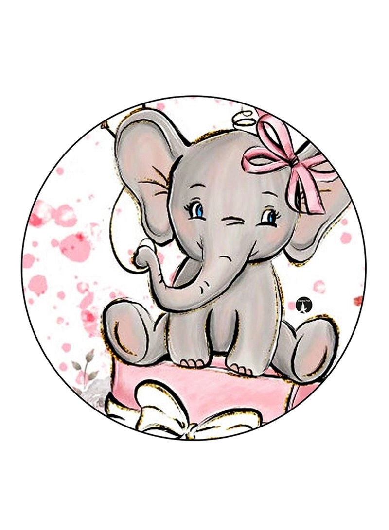 Elephant Printed Mouse Pad