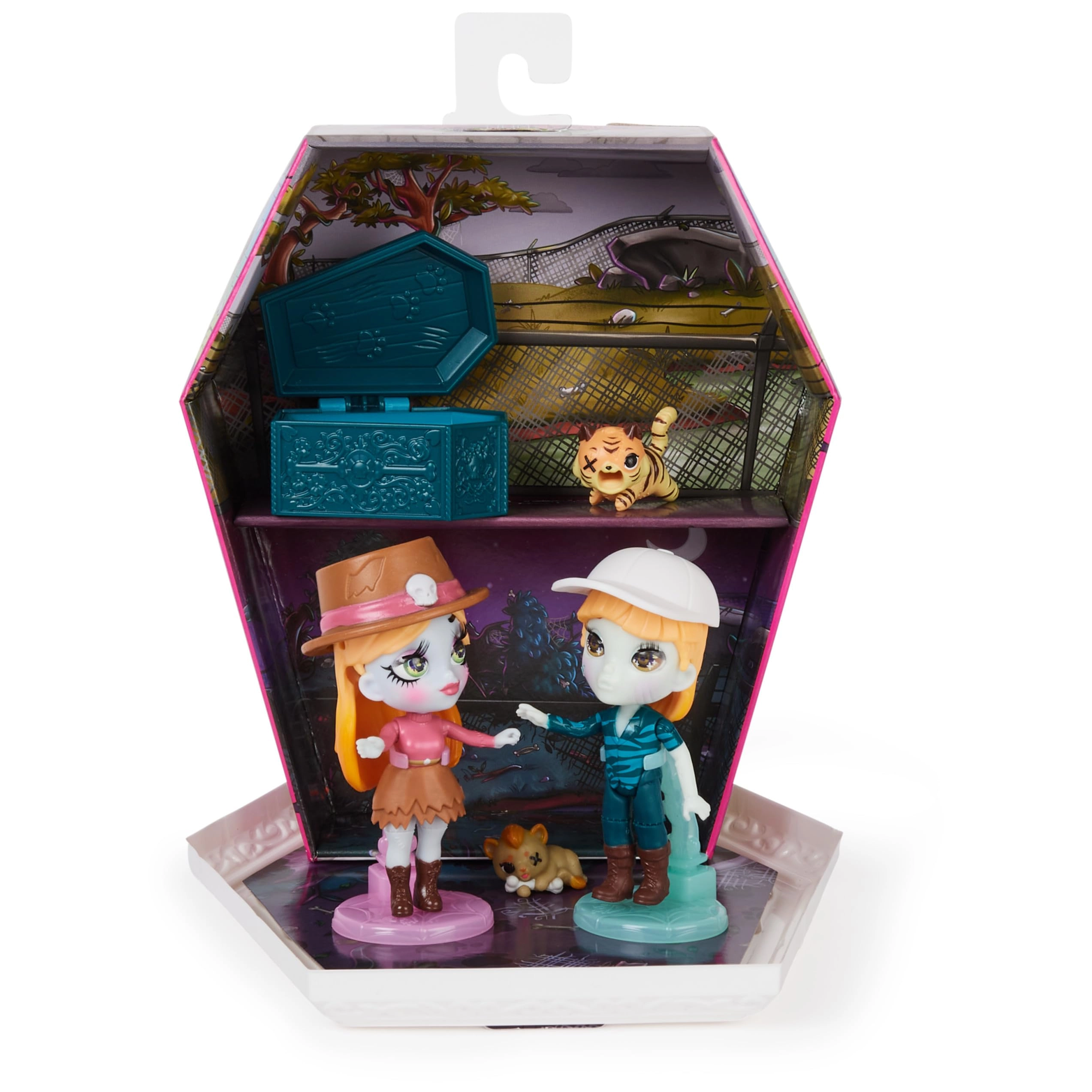 Spin Master Big Cat Un-Rescue Deluxe Set - 2 Exclusive 3.5-inch Figures 2 Pets Ages 4+