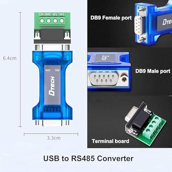 RS232 TO RS485 CONVERTER ADAPTER