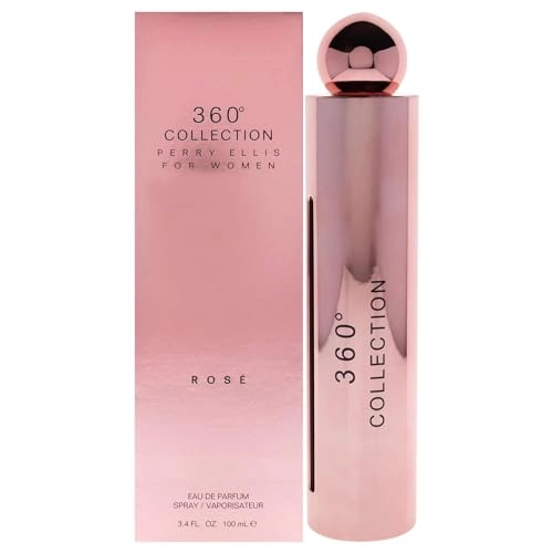 360 Collection Rose - Eau de Parfum 3.4 Ounce
