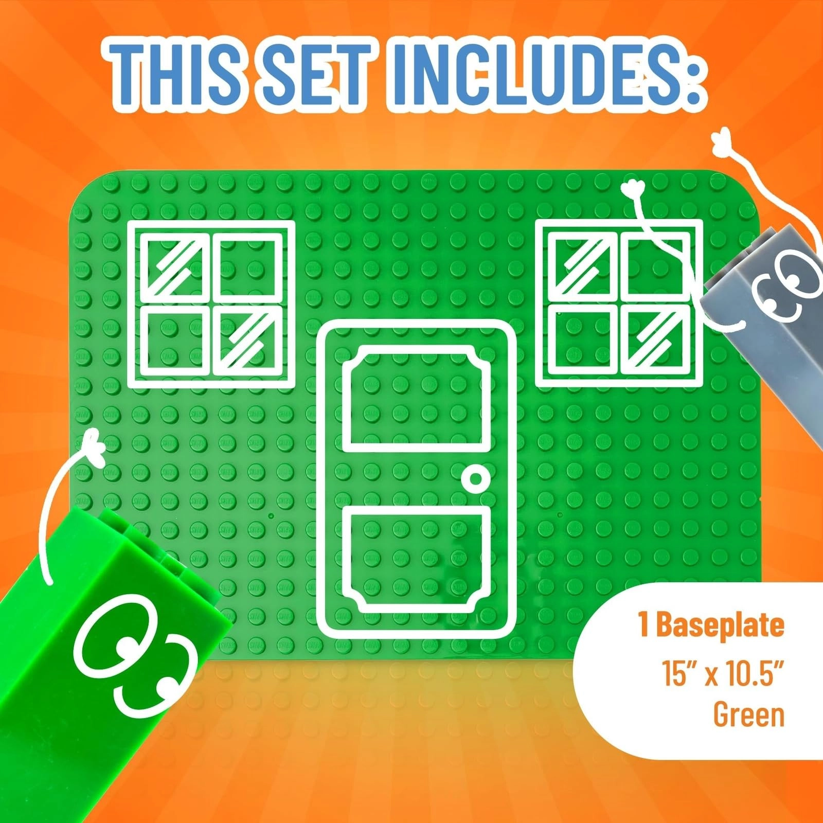 Mega Toy Building Block Baseplate