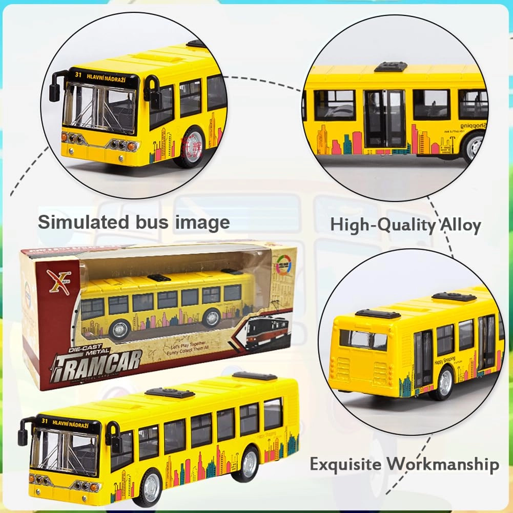 Bus Model Car - 1pcs