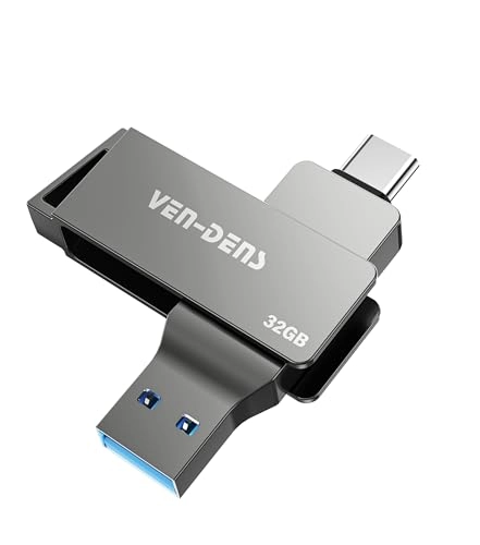 2-in-1 USB 3.2 Flash Drive - USB 3.2 Type-C & USB-A 32GB
