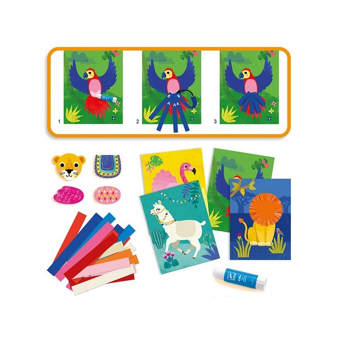 Collages with Small Loops Activity Kit - 3+ years