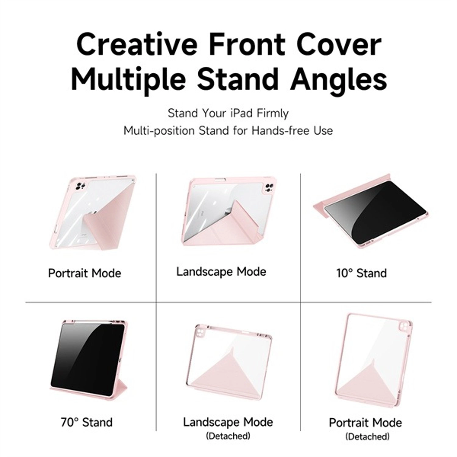 Smart Folio Case with Pencil Slot for iPad Pro 12.9-inch (2018, 2020, 2021, 2022)