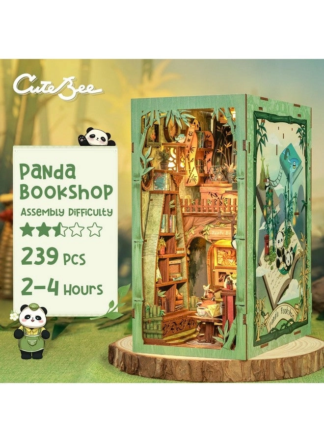 Book Nook Kit - DIY 3D Wooden Puzzle