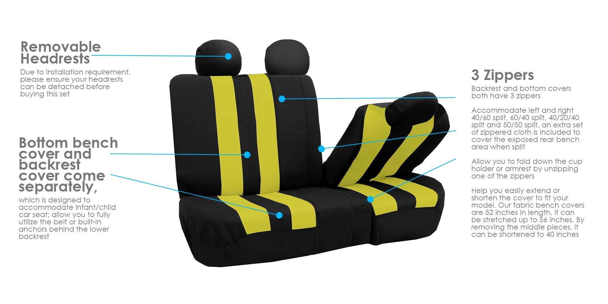 Car Seat Cover Full Set
