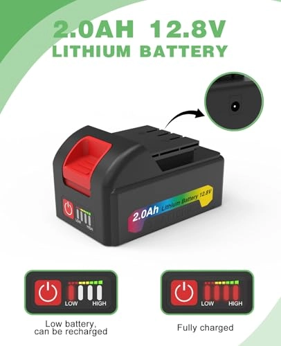 Power Drill Cordless - 2000 Milliamp Hours