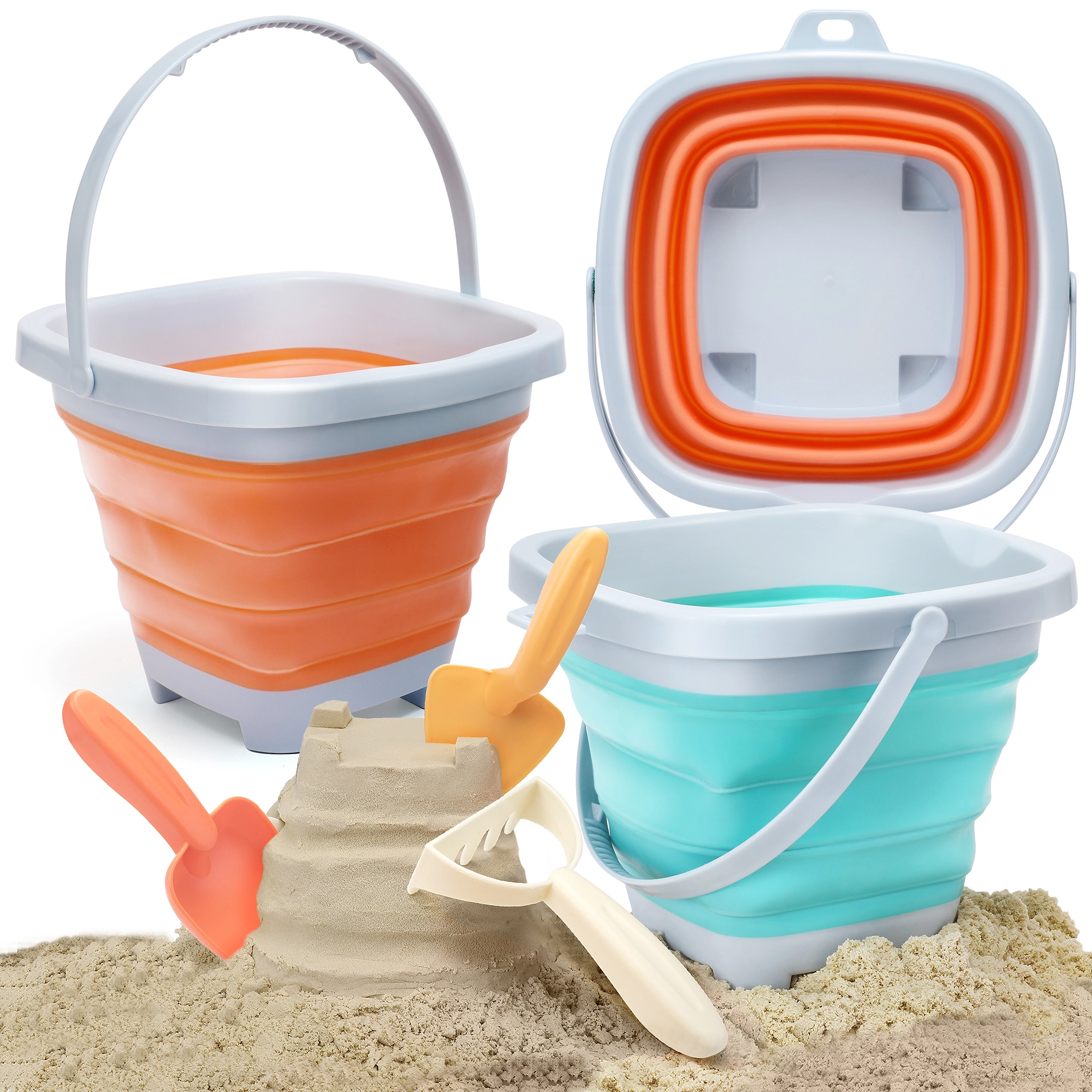 Beach Toys Set - 6 Pcs Foldable