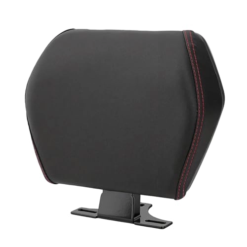 Motorcycle Rear Backrest - Foam PU ABS Steel Alloy Bracket