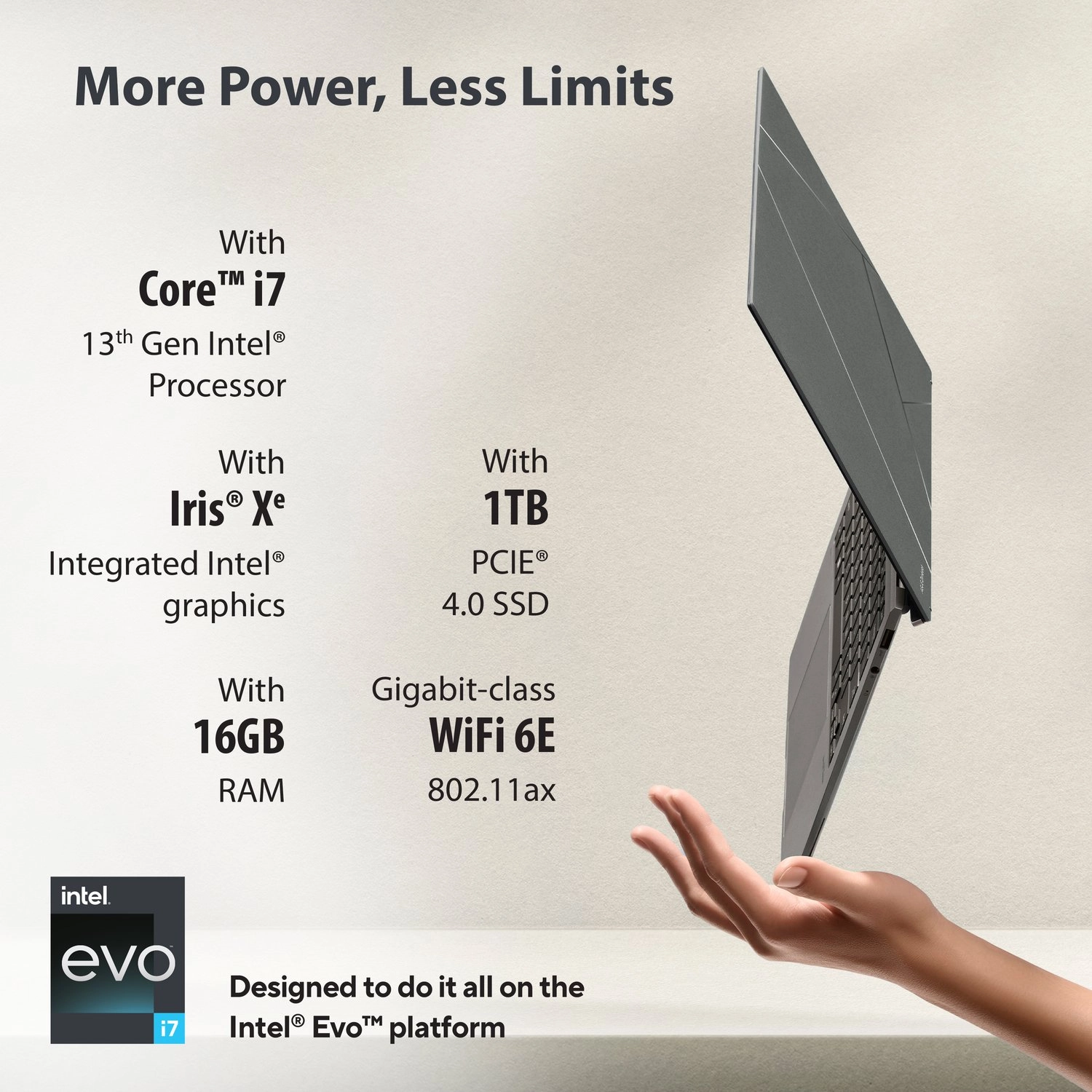 Zenbook S13 UX5304VA - 13.3'' Core i7-1355U 16GB 1000GB SSD