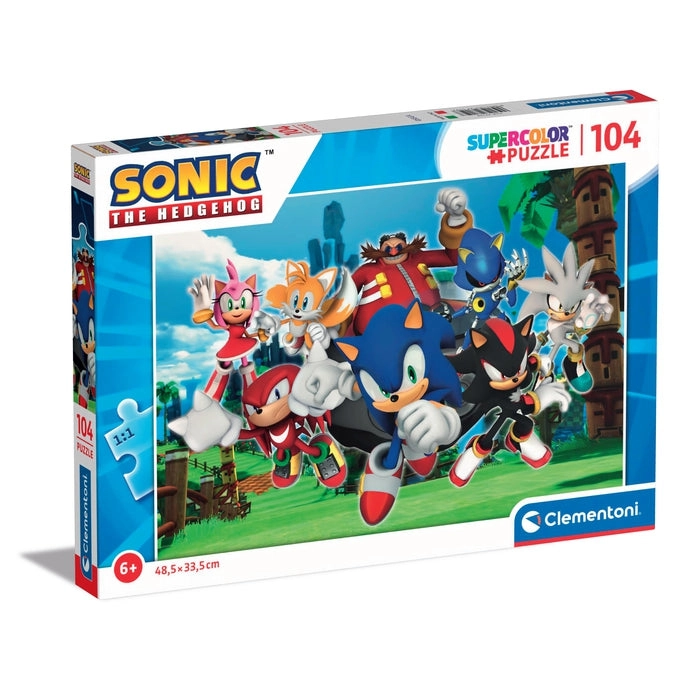 Clementoni Sonic Puzzle (527-27159) - 104 pcs