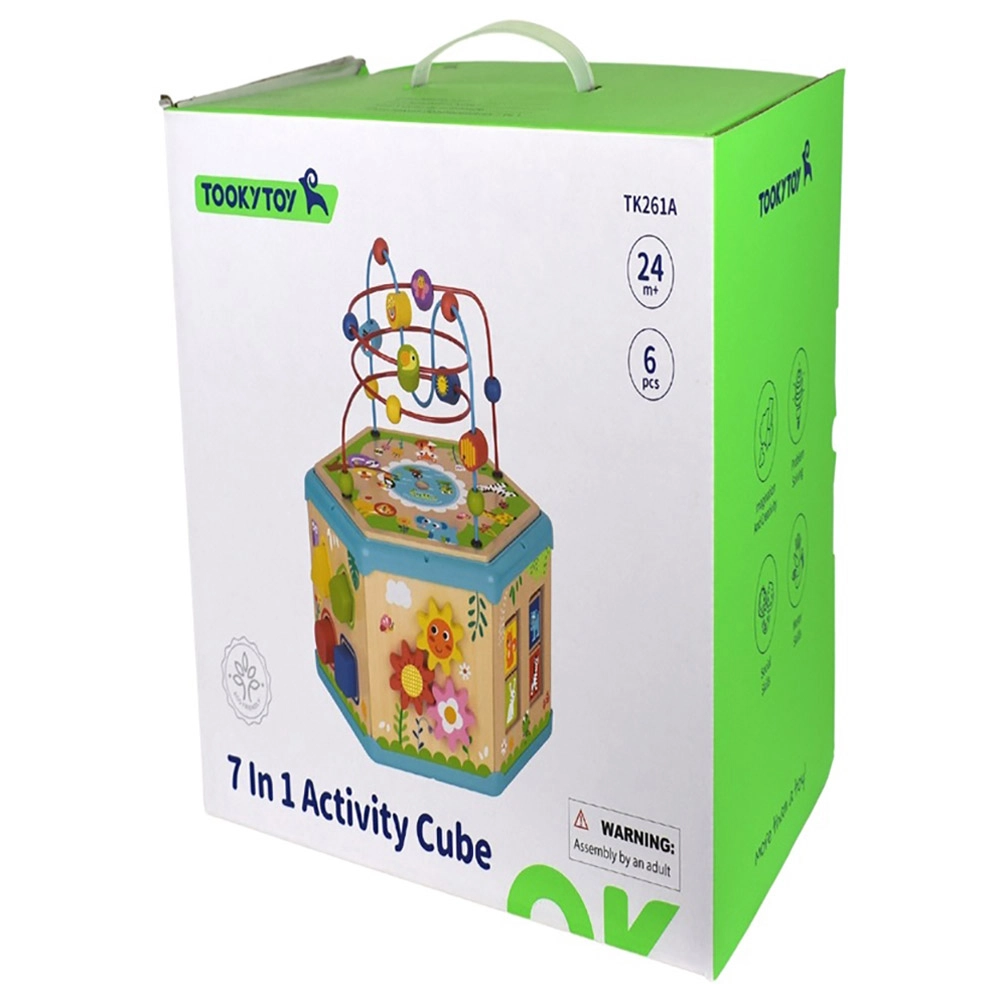 7-in-1 Activity Cube - 2 years & above 6 pieces