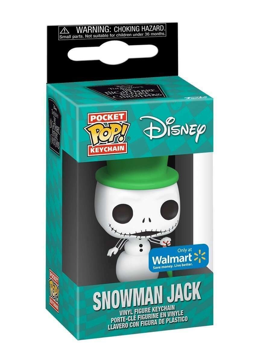 POP! TNBC Snowman Jack Exclusive Keychain
