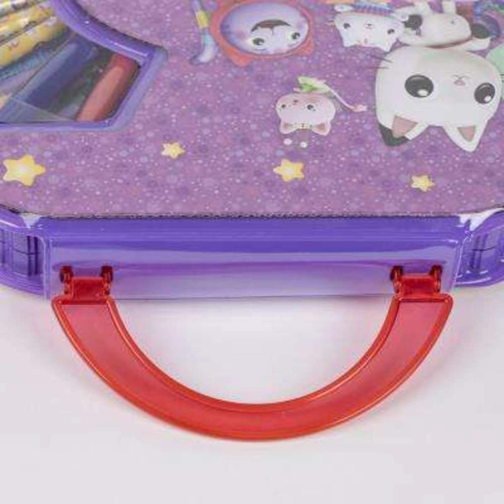 Gabby's Dollhouse - 50 Pc 12 markers 12 crayons 12 watercolours 6 color pencils