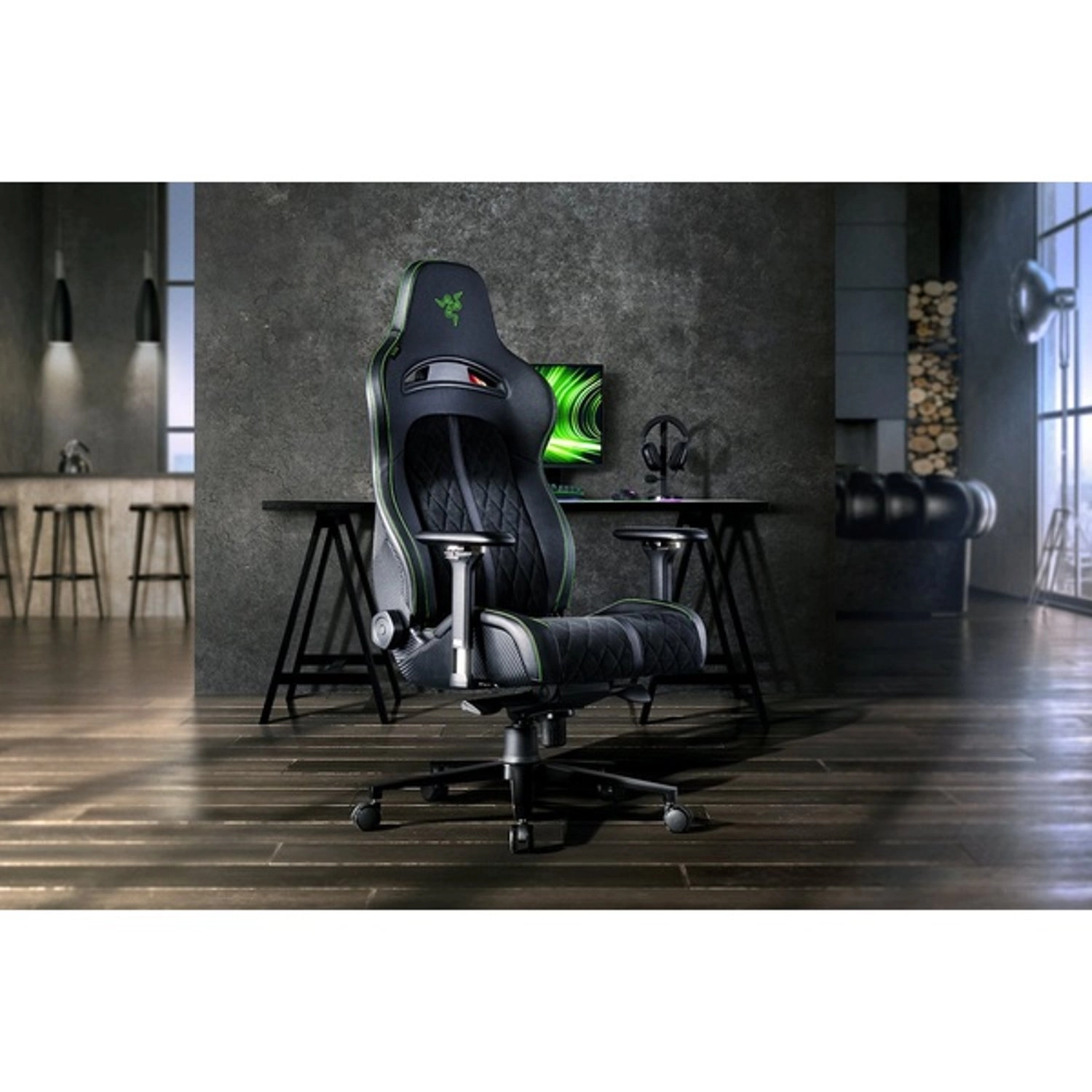 Enki Pro - Gaming Chair Green