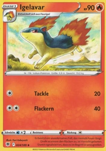 Pokemon Igelavar ASR 024 - German