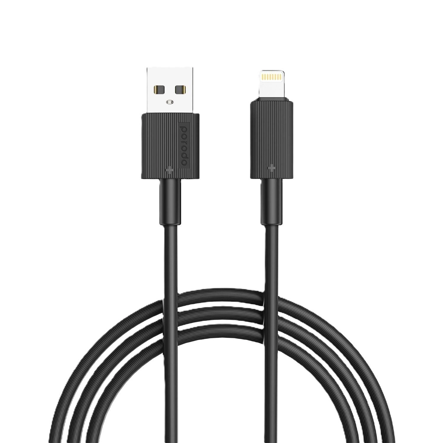 Porodo USB-A to Lightning Durable Charging Cable - 3M USB-A Lightning