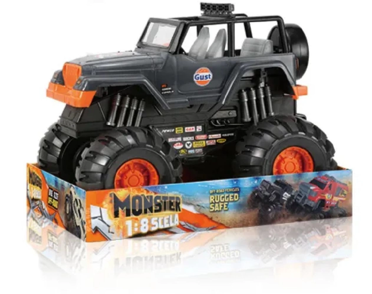 Super XXL Monster Jeep - 1pc