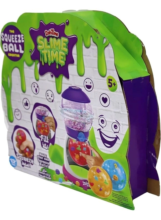 DohTime DOH TIME Slime Time Squeeze Ball Creator - 3 pieces