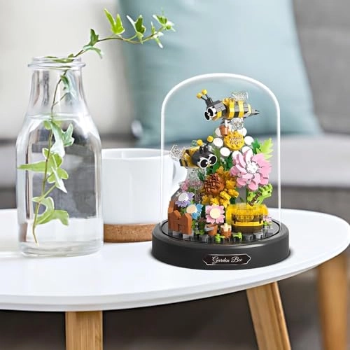 Flower Bouquet Bee Building Set (HH984) - Floral