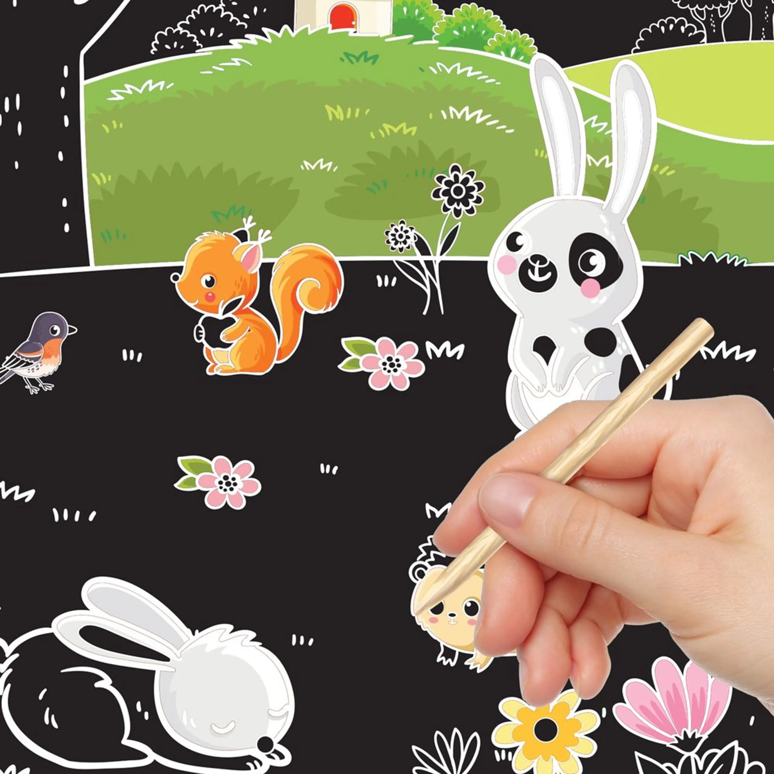 Scratch Surprise Art & Craft Activity Kit - 3+ years