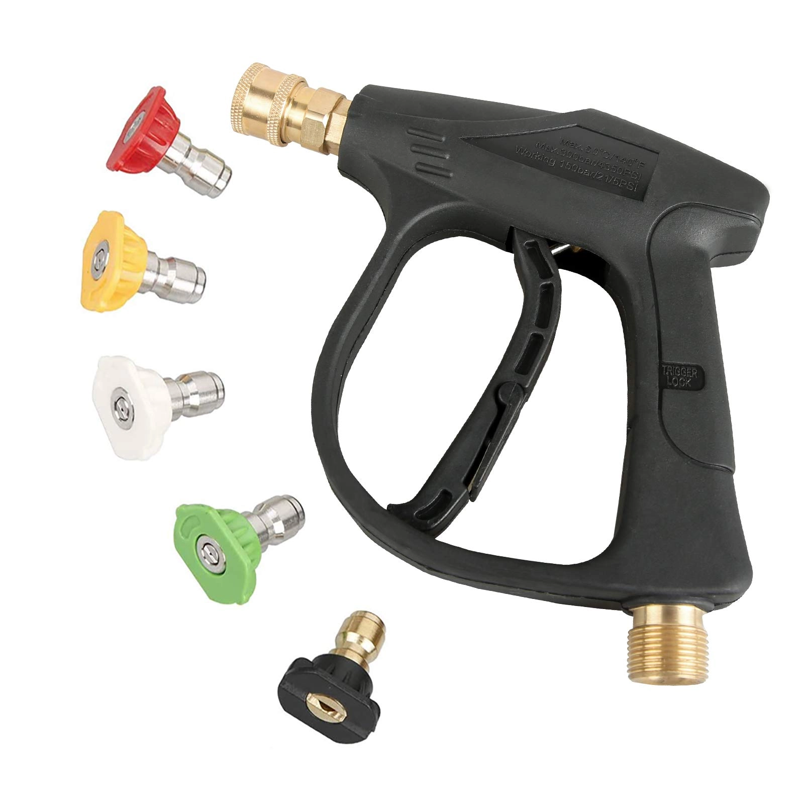 Sooprinse High Pressure Washer Gun