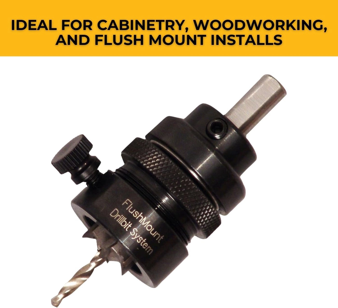 Flushmount Drill Bit - Durable carbide 1 piece(s) 9/16 inch