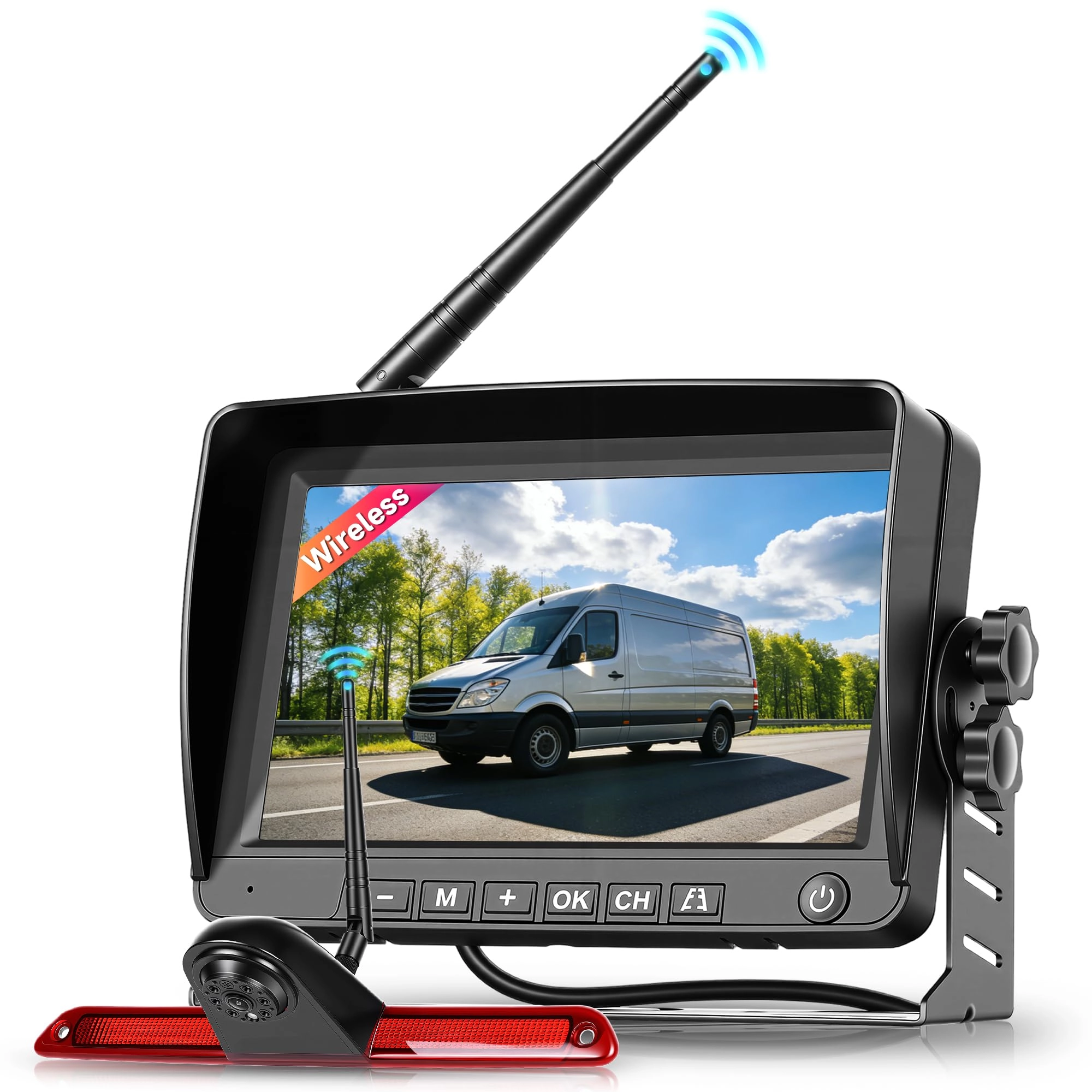 Rimoody Wireless Backup Camera Set - Night Vision 1080P